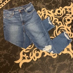A.E stretch Mom Jeans